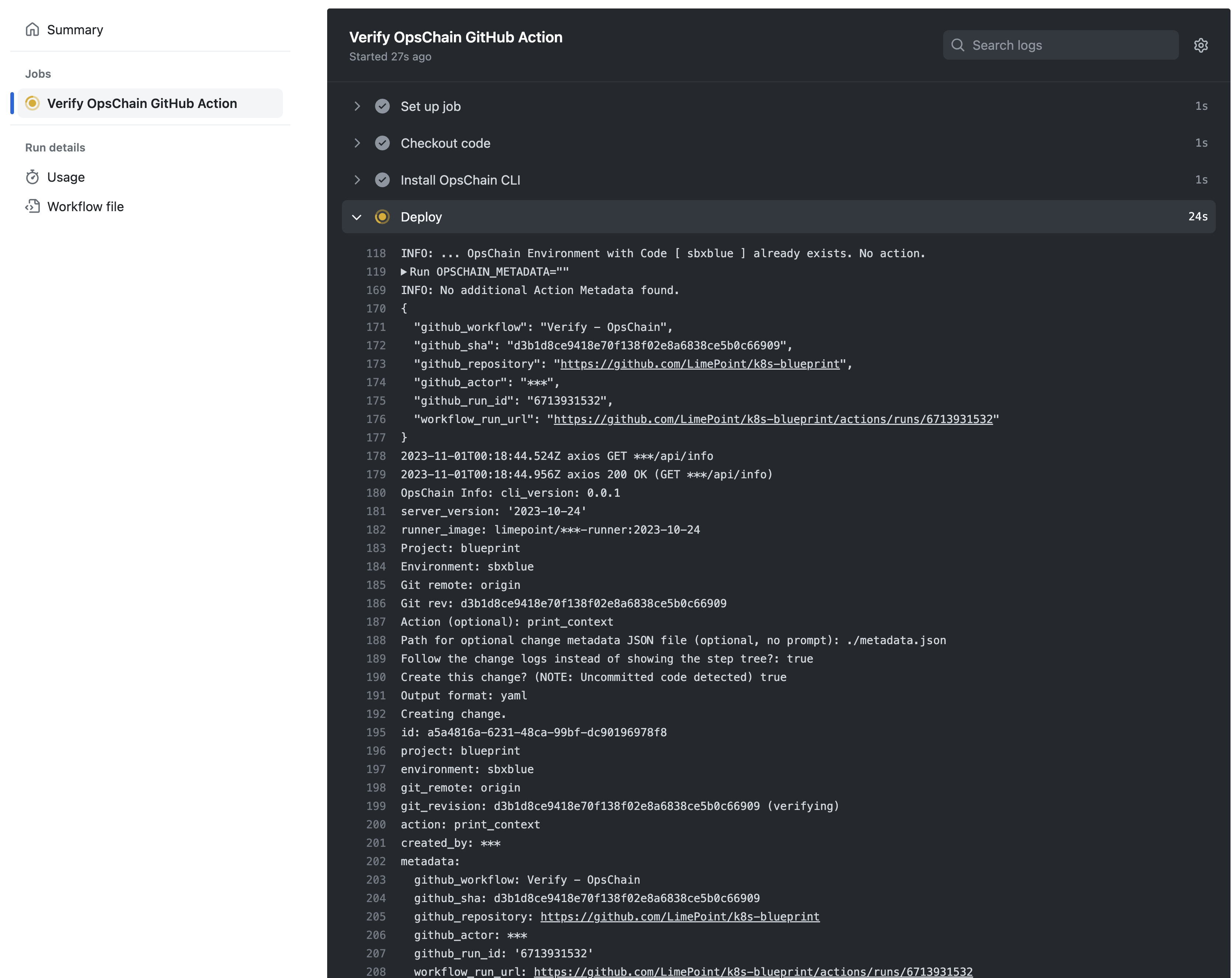 GitHub Workflow
